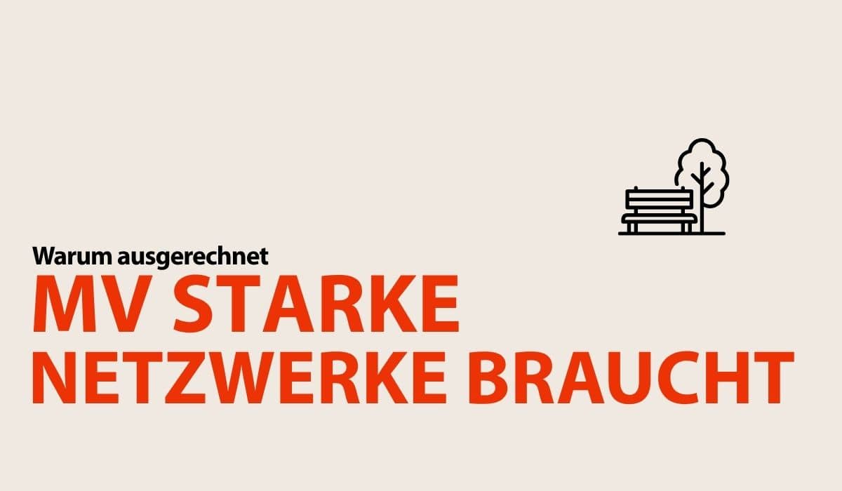 Cover image for Warum ausgerechnet MV starke Netzwerke braucht